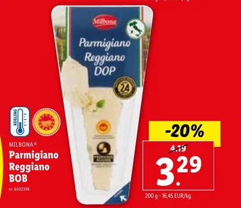 Lidl Parmigiano Reggiano BOB aanbieding