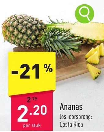 ALDI Ananas aanbieding