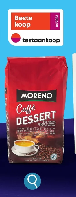 ALDI Koffiebonen dessert 500 g aanbieding