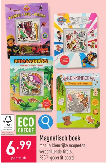 ALDI Magnetisch boek aanbieding