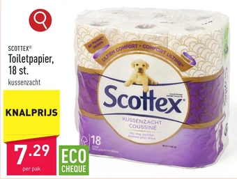 ALDI SCOTTEX Toiletpapier aanbieding