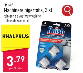 ALDI FINISH Machinereinigertabs aanbieding