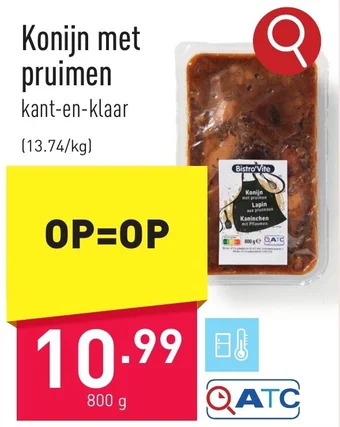 Konijn met pruimen 800 g