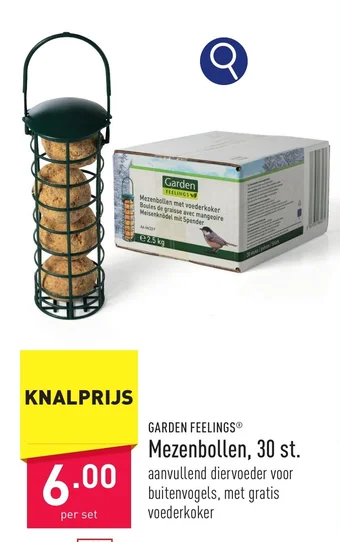 ALDI GARDEN FEELINGS Mezenbollen aanbieding