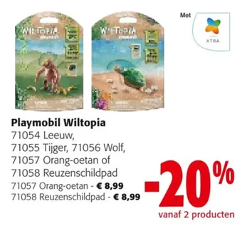 Colruyt Playmobil Wiltopia aanbieding