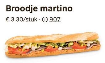 Broodje martino