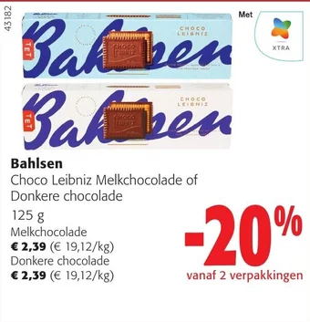 Colruyt Bahlsen 125g aanbieding