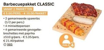 Barbecuepakket classic