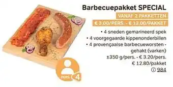 Barbecuepakket special