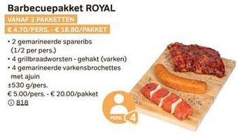Bon Ap Barbecuepakket royal aanbieding
