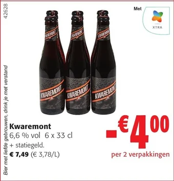 Colruyt Kwaremont 6 x 33 cl aanbieding