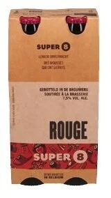 Colruyt SUPER 8 Rouge 4 x 33 cl aanbieding