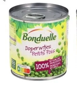 Colruyt Bonduelle Doperwtjes aanbieding