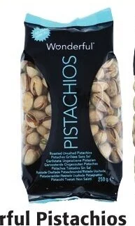 Colruyt Wonderful Pistachios Met peper & zout 250 g aanbieding