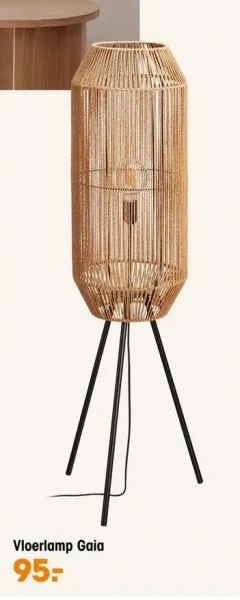Kwantum Vloerlamp gaia aanbieding