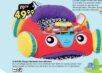 01469240 playgro muzikale auto zitkussen