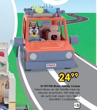 ToyChamp 01707700 bluey family cruiser aanbieding