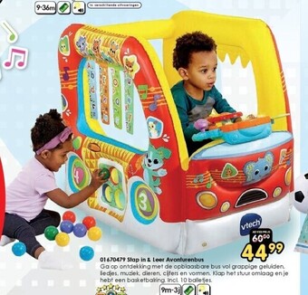 ToyChamp 01670479 stap in & leer avonturenbus aanbieding