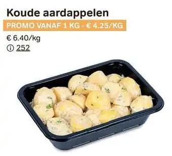 Bon Ap Koude aardappelen aanbieding