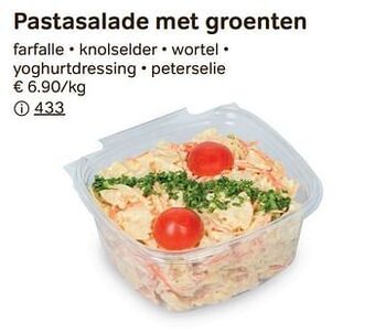 Bon Ap Pastasalade met groenten aanbieding