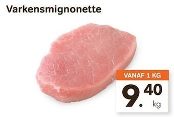 Varkensmignonette 1kg