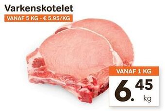 Bon Ap Varkenskotelet 1kg aanbieding