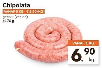 Bon Ap Chipolata 170g aanbieding