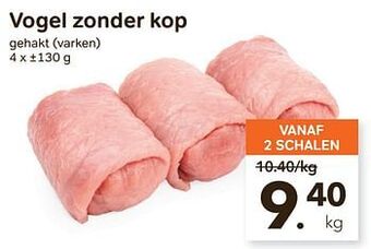 Bon Ap Vogel zonder kop aanbieding