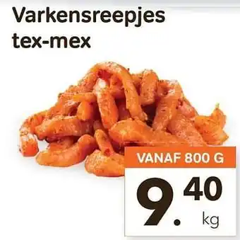 Bon Ap Varkensreepjes tex-mex 800g aanbieding