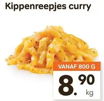 Bon Ap Kippenreepjes curry 800g aanbieding