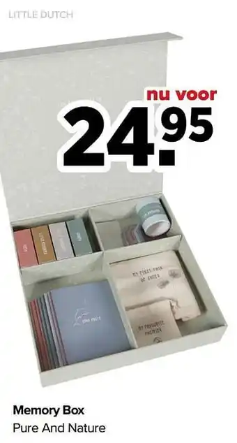 Memory box pure and nature