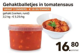 Bon Ap Gehaktballetjes in tomatensaus aanbieding