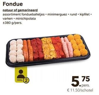 Bon Ap Fondue aanbieding