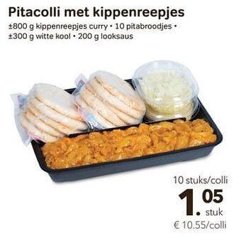 Bon Ap Pitacolli met kippenreepjes aanbieding