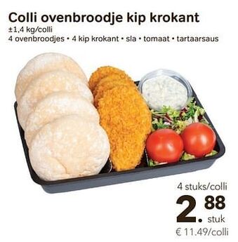 Bon Ap Colli ovenbroodje kip krokant aanbieding