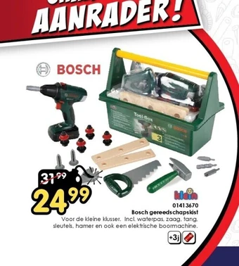 ToyChamp 01413670 bosch gereedschapskist aanbieding
