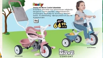 Smoby be move confort driewieler