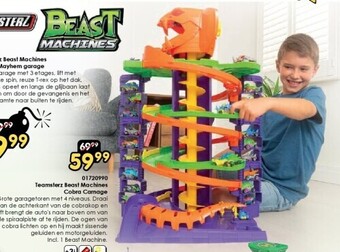 ToyChamp 01720990 teamsterz beast machines cobra carnage aanbieding