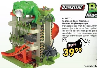 01663372 teamsterz beast machines monster mayhem garage