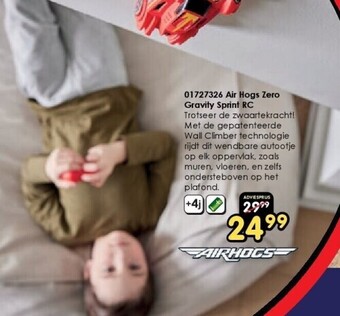 ToyChamp 01727326 air hogs zero gravity sprint rc aanbieding