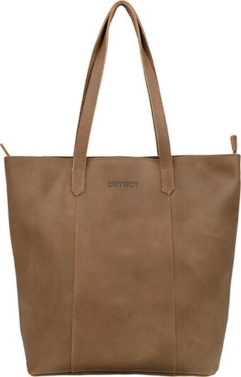 Bol.com Dstrct riverside xl dames shopper - bruin aanbieding