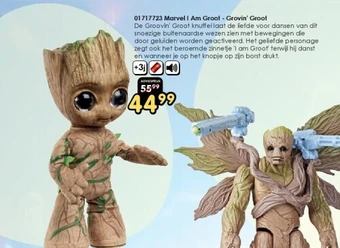 01717723 marvel i am groot - grovin' groot