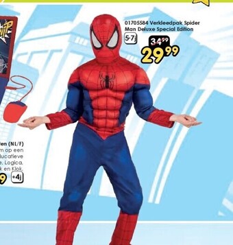 ToyChamp 01705584 verkleedpak spider man deluxe special edition aanbieding