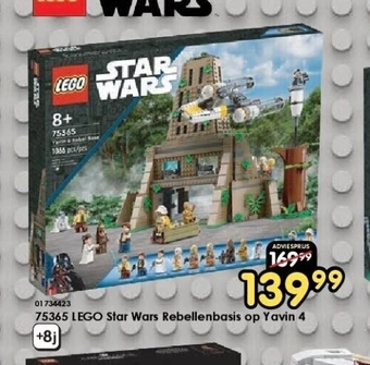 75365 lego star wars rebellenbasis op yavin 4