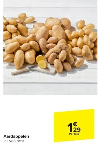 Carrefour Aardappelen aanbieding