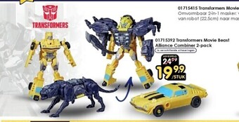 ToyChamp 01715392 transformers movie beast alliance combiner 2-pack aanbieding