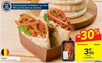 Carrefour Gyros aanbieding