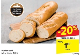 Carrefour Stokbrood aanbieding
