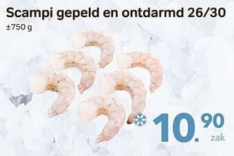Bon Ap Scampi gepeld en ontdarmd 26-30 aanbieding