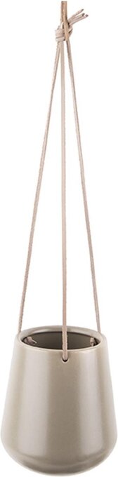 Bol.com Presenttime hangende bloempot skittle - medium/mat warm beige aanbieding
